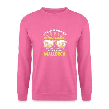 Party Urlaub Mallorca - Unisex Pullover - Pink - Vorne