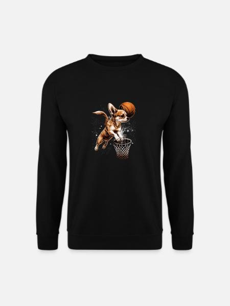 Chihuahua | Basketball |Spieler | Sport | Hund - Unisex Pullover - Schwarz