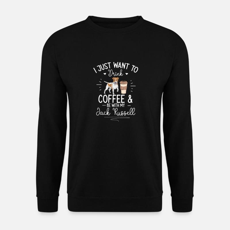 Jack Russell Terrier - Unisex Pullover - Schwarz