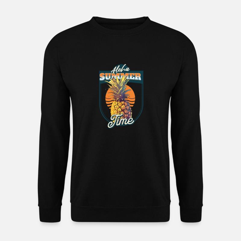 Aloha Daylight Saving Time - Unisex Sweatshirt - black