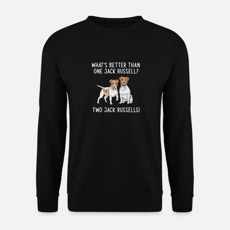 Jack Russell Terrier - Unisex Pullover - Schwarz
