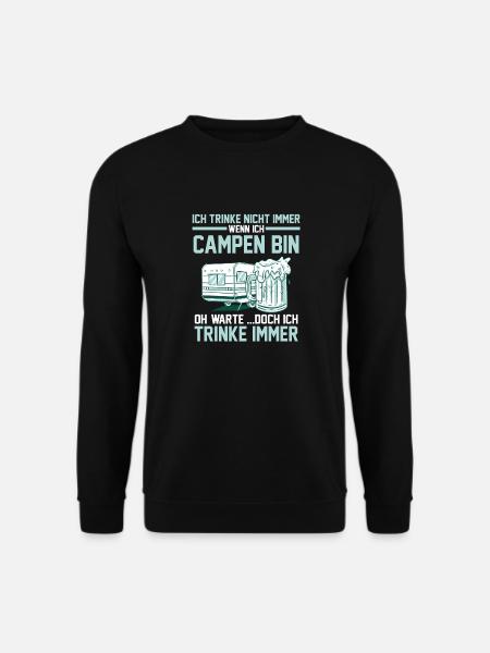 Wohnmobil Wohnwagen Camping Camper - Unisex Pullover - Schwarz