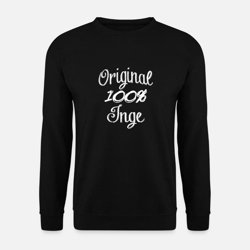 Original 100% Inge - Unisex Pullover - Schwarz