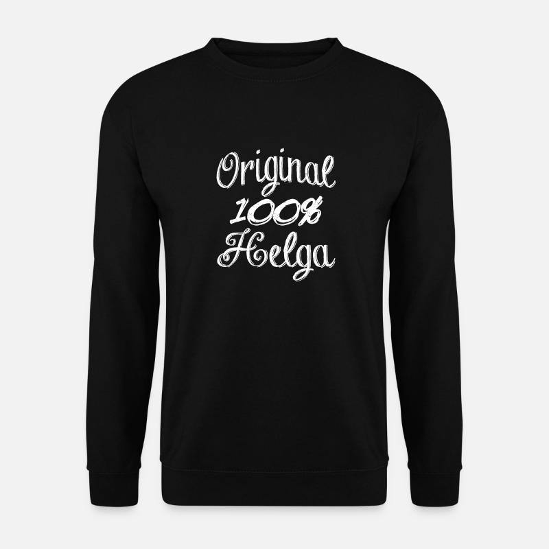 Original 100% Helga - Sweat-shirt Unisexe - noir