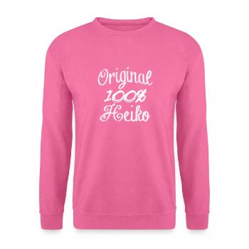 Original 100% Heiko - Sweat-shirt Unisexe - rose - Devant