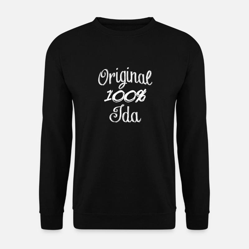 Original 100% Ida - Unisex Sweatshirt - black