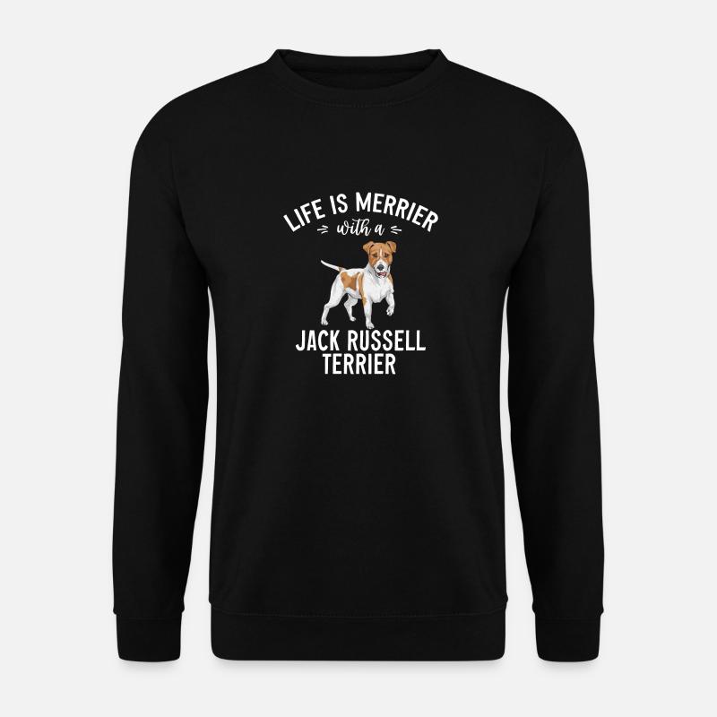 Jack Russell Terrier - Unisex Sweatshirt - black