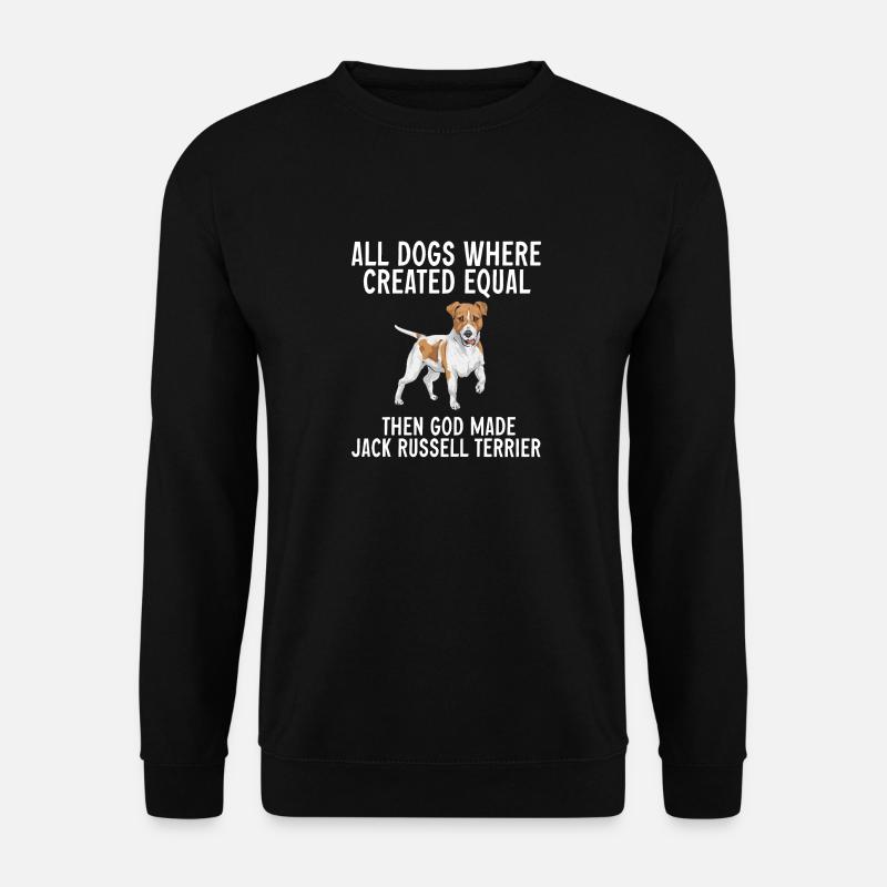 Jack Russell Terrier - Unisex Pullover - Schwarz