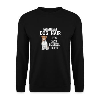 Jack Russell Terrier - Sweat-shirt Unisexe - noir - Devant - Alina (178cm) & Michal (187cm)