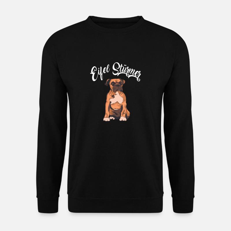 Eifel Stürmer Hund - Unisex Pullover - Schwarz