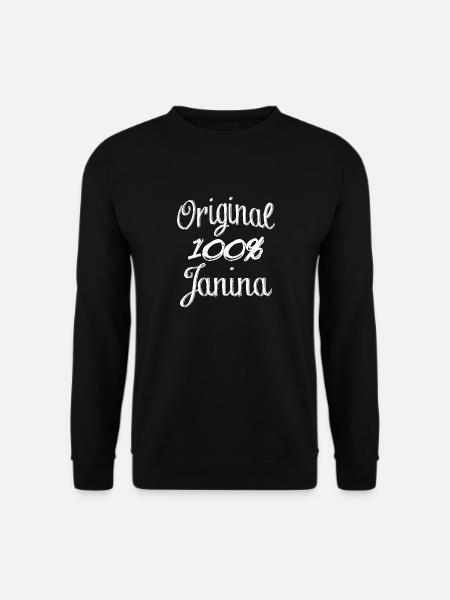 Original 100% Janina - Unisex Sweatshirt - black