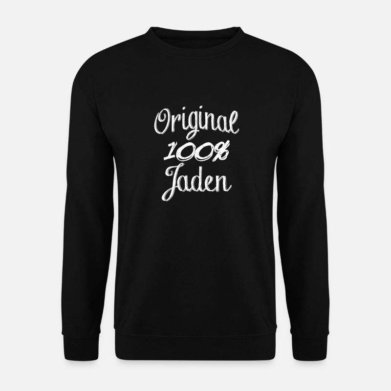 Original 100% Jaden - Sweat-shirt Unisexe - noir