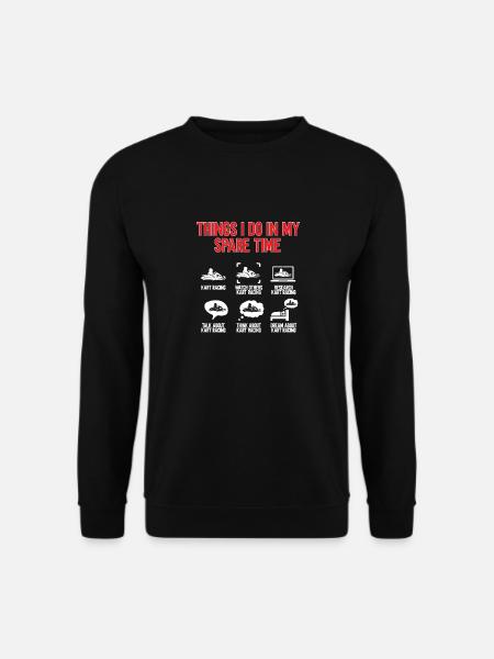 Go Kart Racing Karting Karting - Unisex Sweatshirt - black