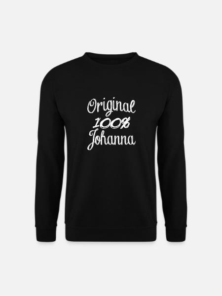 Original 100% Johanna - Unisex Pullover - Schwarz