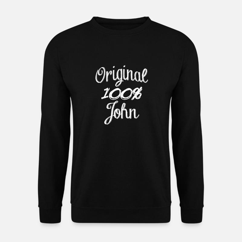 Original 100% John - Unisex Sweatshirt - black