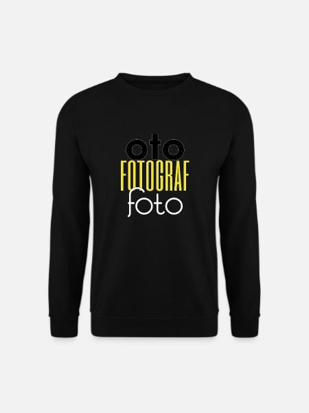 Here is the photographer - Unisex Sweatshirt - black