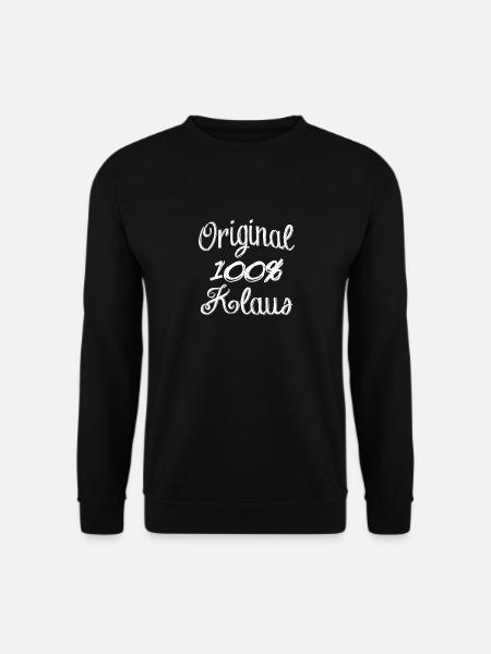 Original 100% Klaus - Sweat-shirt Unisexe - noir