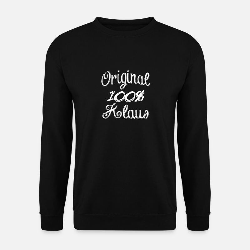 Original 100% Klaus - Unisex Sweatshirt - black
