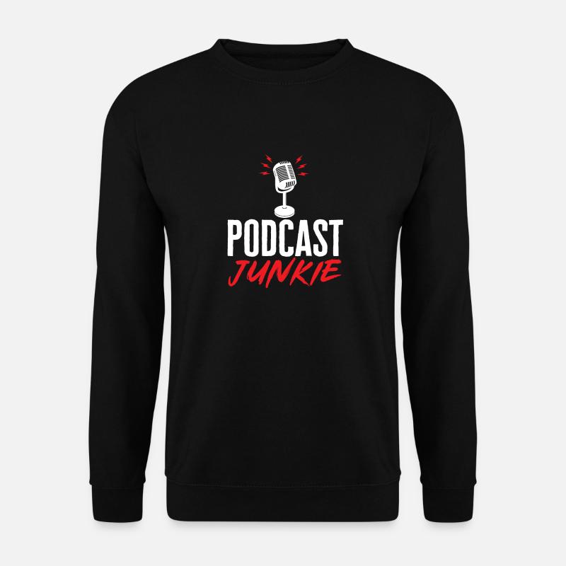 Podcaster Podcast - Unisex Pullover - Schwarz