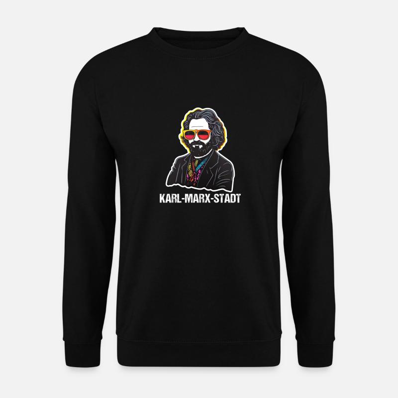 Kommunismus Links Marxismus Karl Marx - Unisex Pullover - Schwarz