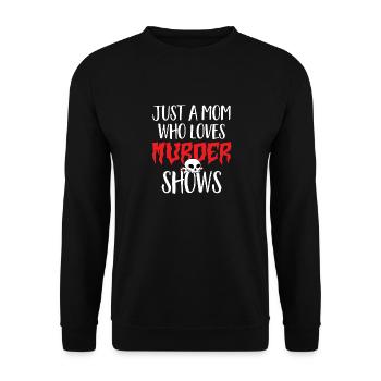 Wahre Verbrechen Podcaster True Crime Podcast - Unisex Sweatshirt - black - Front - Alina (178cm) & Michal (187cm)