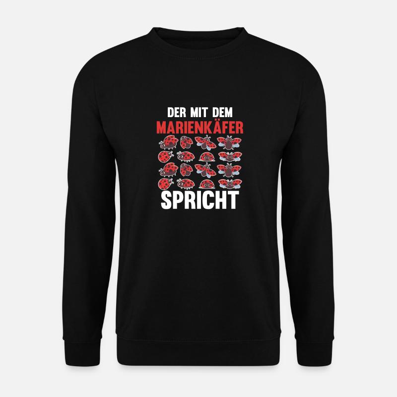 Marienkäfer - Unisex Pullover - Schwarz