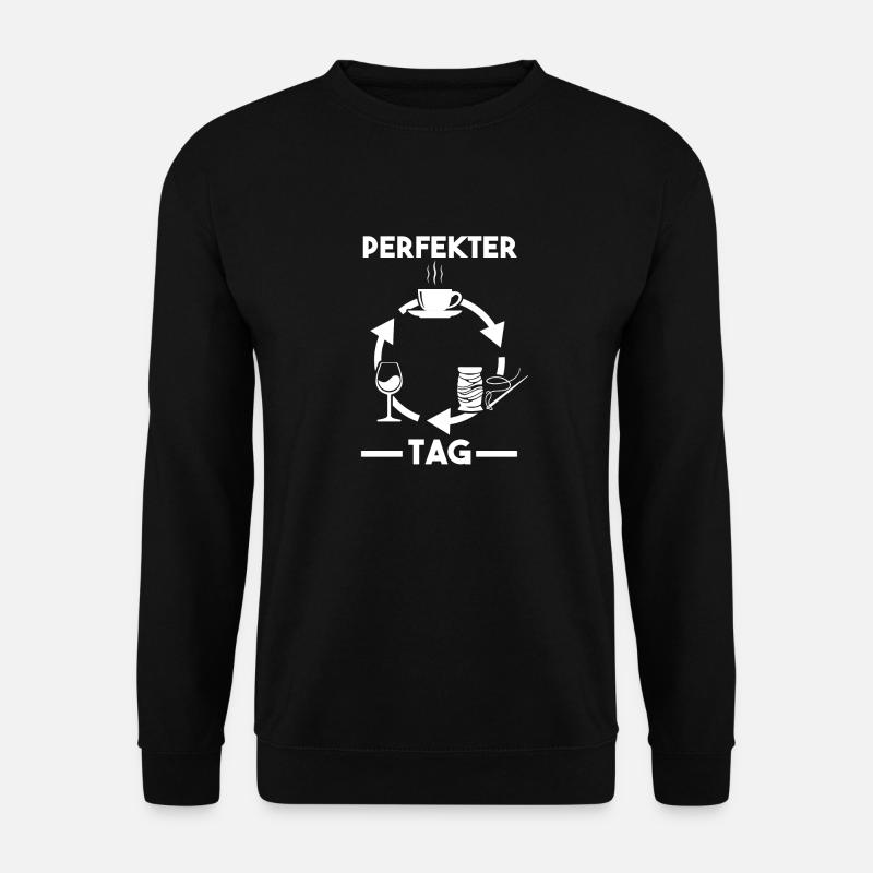 Schneidern Nähen - Unisex Pullover - Schwarz