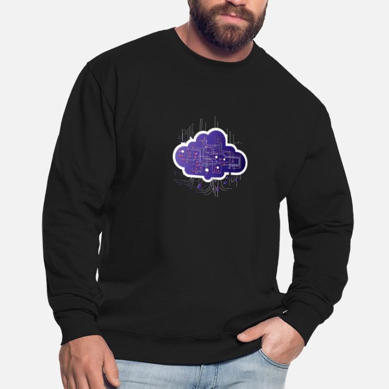 Cloud Computing Computer Electronics Circuit Unisex Sweatshirt