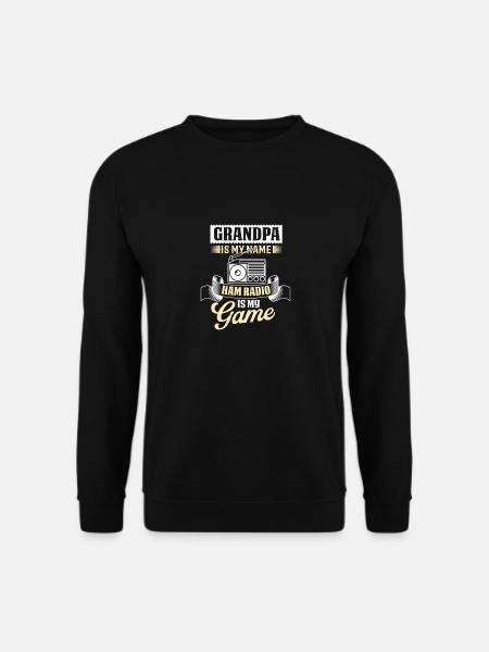 Amateurfunk Amateurfunker Amateurfunker - Unisex Pullover - Schwarz