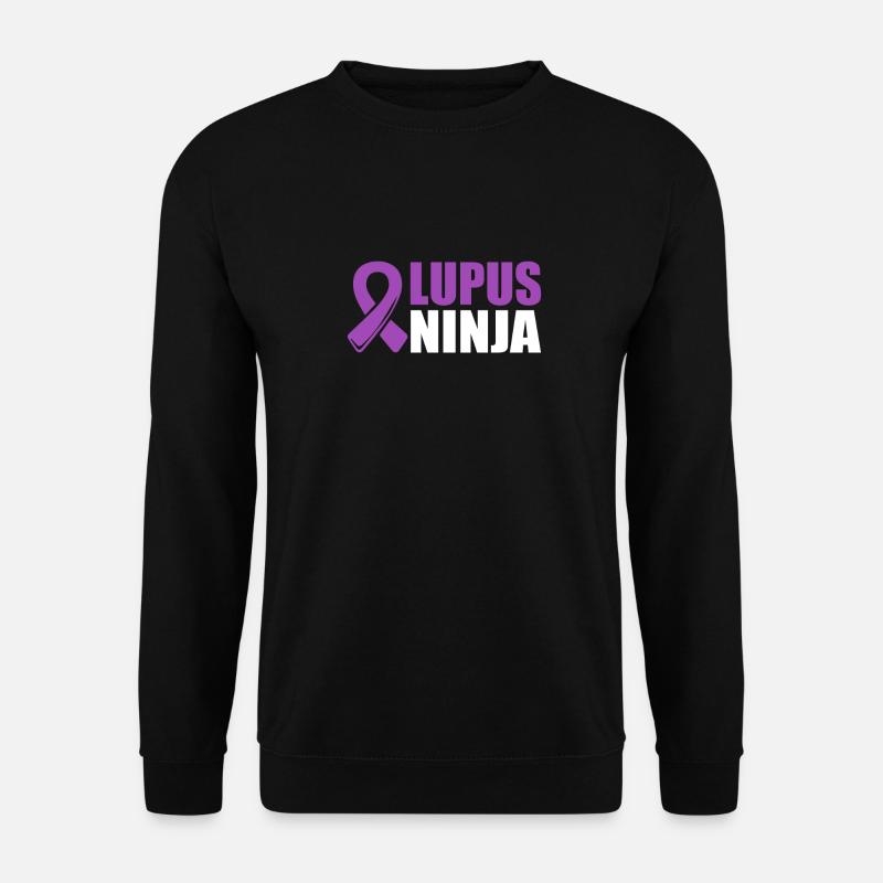 Conscience du lupus Guerrier lupus - Sweat-shirt Unisexe - noir