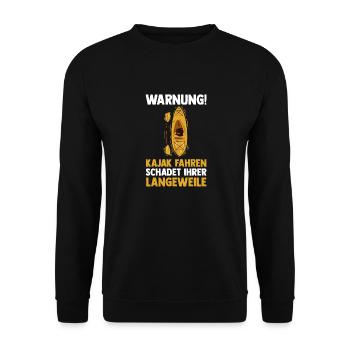Schullehrer Lehrer - Unisex Pullover - Schwarz - Vorne - Alina (178cm) & Michal (187cm)