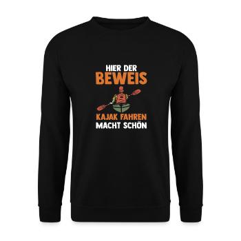 Schullehrer Lehrer - Unisex Pullover - Schwarz - Vorne - Alina (178cm) & Michal (187cm)