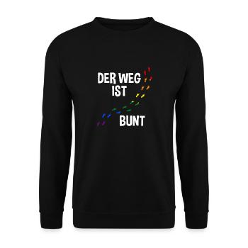Schullehrer Lehrer - Unisex Pullover - Schwarz - Vorne - Alina (178cm) & Michal (187cm)