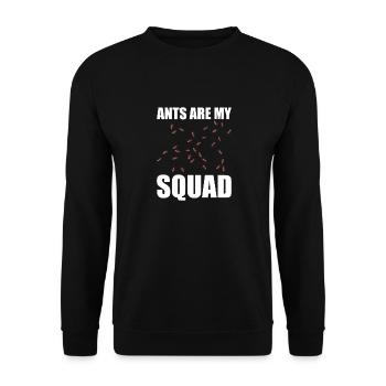Ant Colony Ant Keeper Myrmecology - Unisex Sweatshirt - black - Front - Alina (178cm) & Michal (187cm)