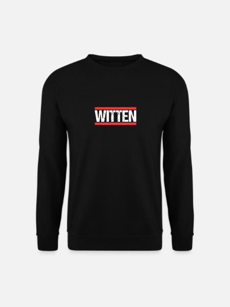 Witten Wittenerin Wittener Stadt Witten - Unisex Pullover - Schwarz