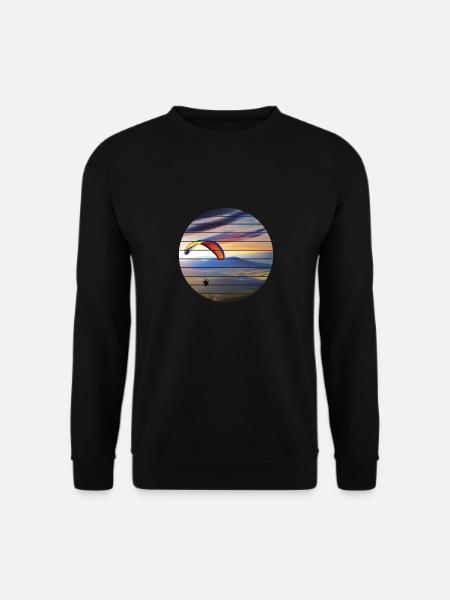 Paragleiter Paragliding Gleitschirmfliegen - Unisex Pullover - Schwarz