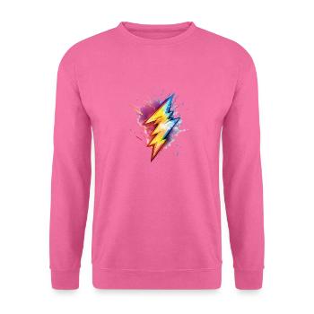Rainbow Thunderstorm Magic-LGBT Pride - Unisex Sweatshirt - pink - Front