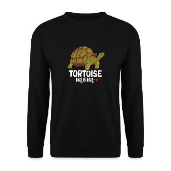 Tortue Maman Fête des mères Femmes reptiles Tortue - Sweat-shirt Unisexe - noir - Devant - Alina (178cm) & Michal (187cm)