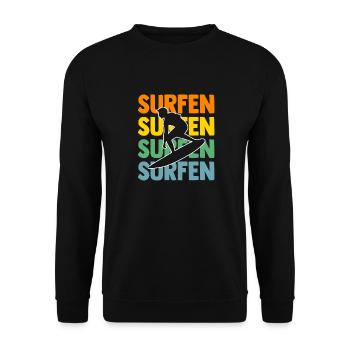Schullehrerin Lehrerin - Unisex Pullover - Schwarz - Vorne - Alina (178cm) & Michal (187cm)