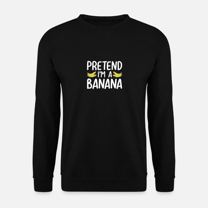 Funny Banana Fruit Lover - Unisex Sweatshirt - black