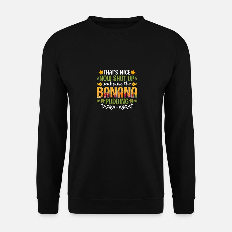 Funny Banana Fruit Lover - Unisex Sweatshirt - black