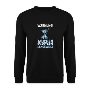 Schullehrer Lehrer - Unisex Pullover - Schwarz - Vorne - Alina (178cm) & Michal (187cm)