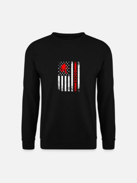 Bocce Player Funny Bocce - Unisex Sweatshirt - black