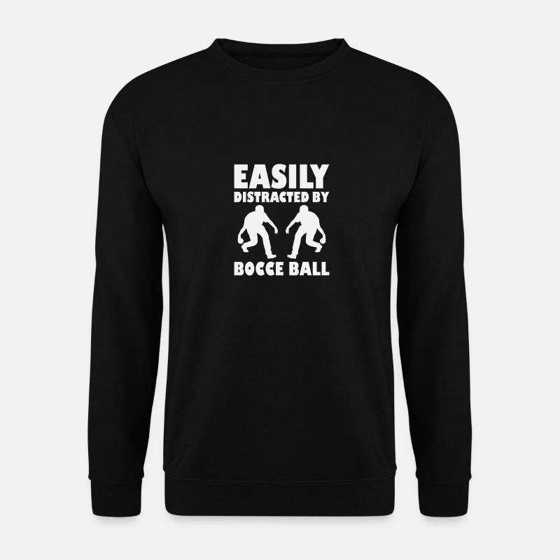 Bocce Player Funny Bocce - Unisex Sweatshirt - black