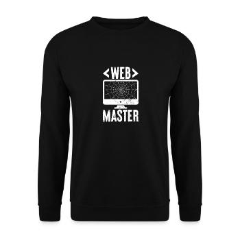 Informatik Admin Programmierer IT-Programmierer - Unisex Pullover - Schwarz - Vorne - Alina (178cm) & Michal (187cm)