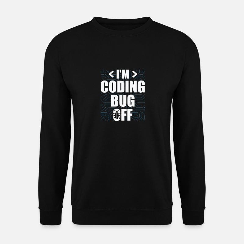 Informatik Admin Programmierer IT-Programmierer - Unisex Pullover - Schwarz