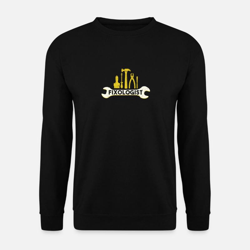 Fixologue Funny Craftsman Wrench - Sweat-shirt Unisexe - noir