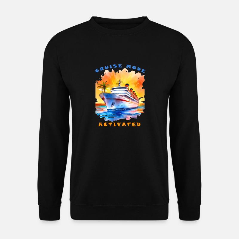 Cruise-Modus aktiviert - Cruising Vacation - Unisex Pullover - Schwarz