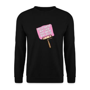 Skilled Painters Aren't Cheap Profession Job - Unisex Pullover - Schwarz - Vorne - Alina (178cm) & Michal (187cm)