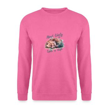 Faites une sieste - Sweat-shirt Unisexe - rose - Devant